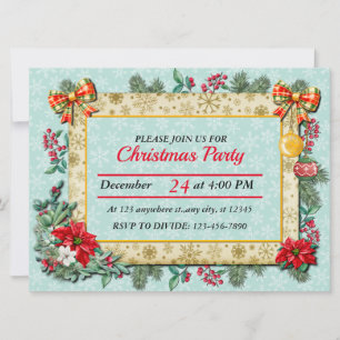 Invitación Feliz Navidad y Feliz Año Nuevo por amor