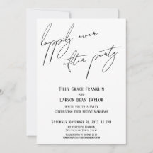 Feliz Nunca Después De La Escritura A Mano De Casu