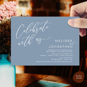 Invitación Feliz Nunca Después Del Brunch De Boda Elopement