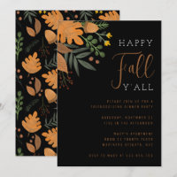 Feliz otoño saldrás de la cena de Acción de Gracia