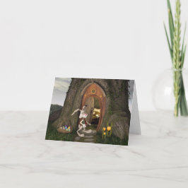 Invitación Feliz Pascua - La Casa del Conejo