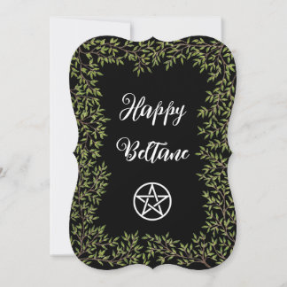 Invitación Feliz Pentáculo de Beltane