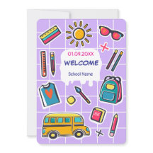 Feliz Primer Día De Clases BIENVENIDOS