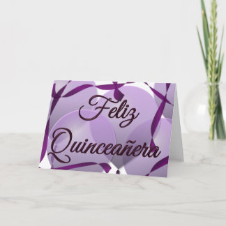 Invitación Feliz Quinceañera - décimo quinto cumpleaños feliz
