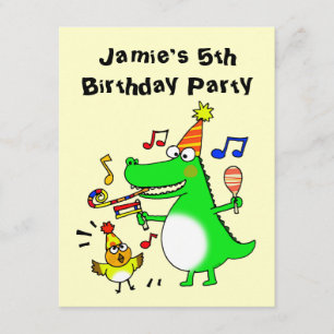 Invitación Feliz quinto cumpleaños (tengo 5 años)
