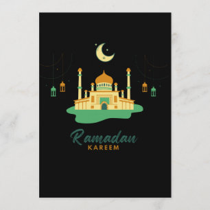 Invitación Feliz Ramadan Kareem y Eid Mubarak 2026