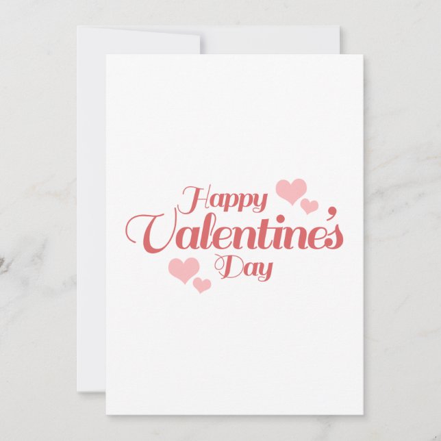 INVITACIÓN FELIZ VALENTINE (Anverso)