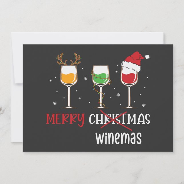 Invitación Feliz Winemas (Anverso)