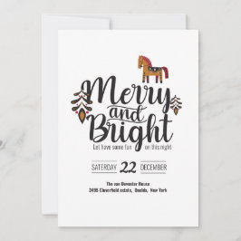 Invitación Feliz y luminoso