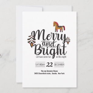 Invitación Feliz y luminoso