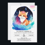 Invitación Fennec Fox Kids Birday Bash<br><div class="desc">Acoger un bash tan único como tu hijo con nuestra invitación de cumpleaños Bash Fennec Fox Kids. Los encantadores zorros del fennec, con sus distintivos orejas grandes, crean un ambiente encantador para una celebración llena de asombro y alegría. Ya sea que su pequeña esté cumpliendo 5 o 15 años, esta...</div>