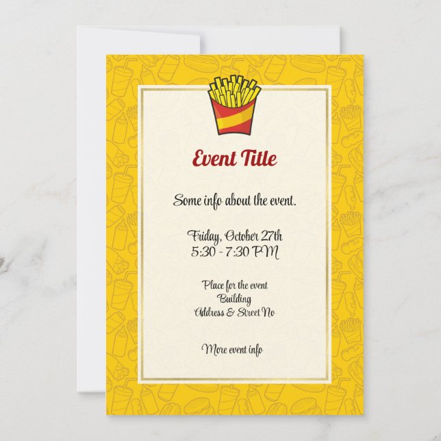 Invitación Ferry de Francia (Reverso)