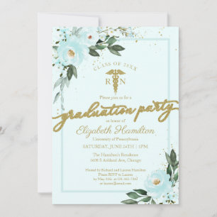 Invitación Festa de Graduación de la Escuela de Enfermería Mé