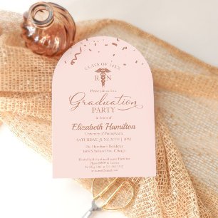 Invitación Festa de Graduación de la Escuela de Enfermería Mé