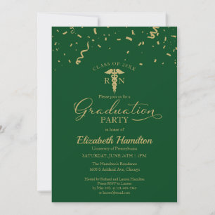 Invitación Festa de Graduación de la Escuela de Enfermería Mé
