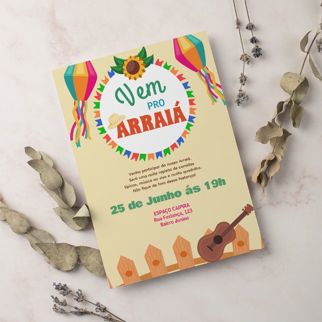 Invitación Festa Junina (Subido por el creador)