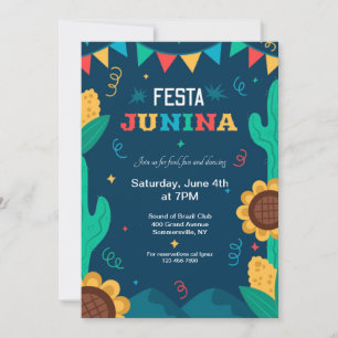 Invitación Festa Junina 