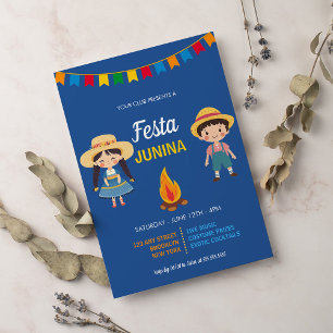Invitación Festa Junina Corporate/Club Fiesta