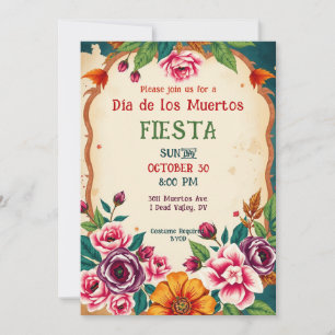 Invitación 💀🎉 Festeja como si fuera tu otra vida