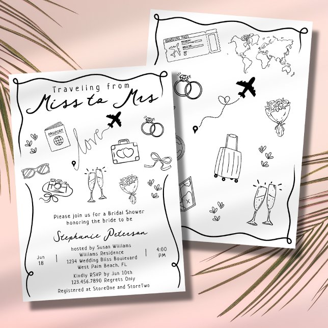 Invitación Festejo de Despedida de Soltera Retro Divertido y  (Subido por el creador)