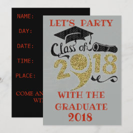 INVITACIÓN FESTEJO DE GRADUACIÓN