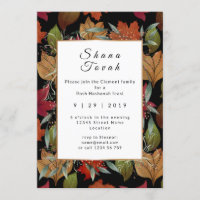 Festín de Año Nuevo judío en otoño elegante