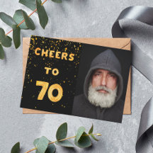 festín de fotos de oro negro en 70 años