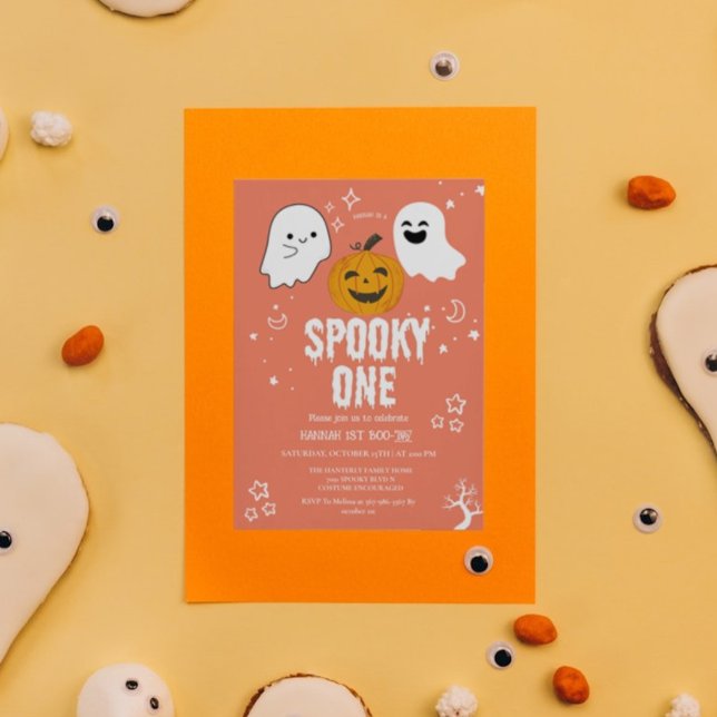 Invitación Festín de primer cumpleaños de Halloween Invitati (Subido por el creador)