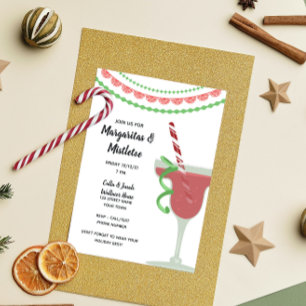 Invitación festiva a la fiesta de Navidad