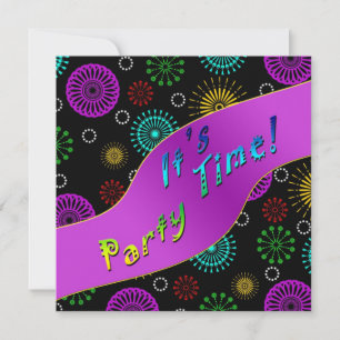 INVITACIÓN FESTIVA - TIEMPO FIESTA
