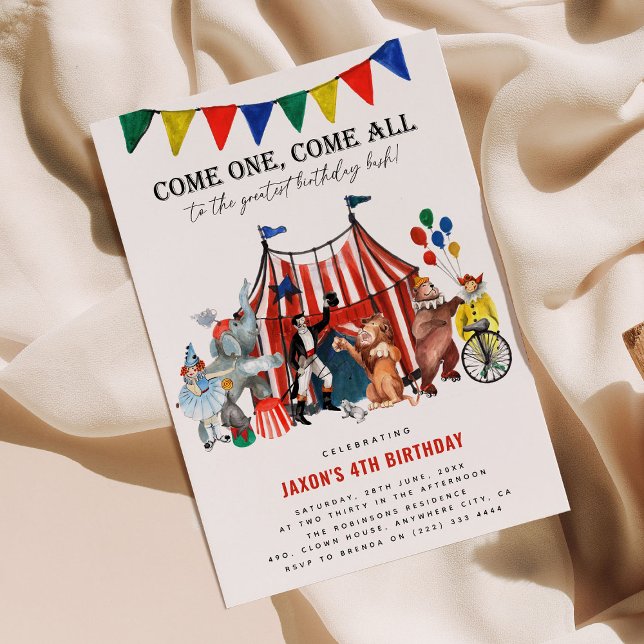 Invitación Festival de Círculo Vintage (Subido por el creador)