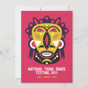 Invitación Festival de Danza Tribal