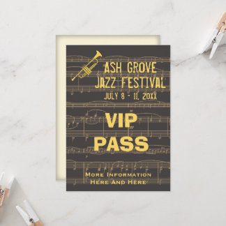 Invitación Festival de Música Pasa Trucha Dorada Al Chocolate
