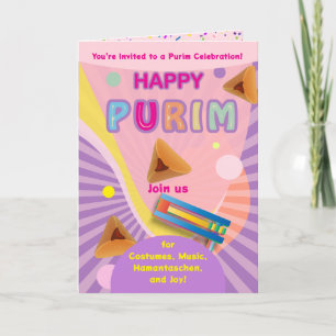 Invitación Festival Happy Purim 2026