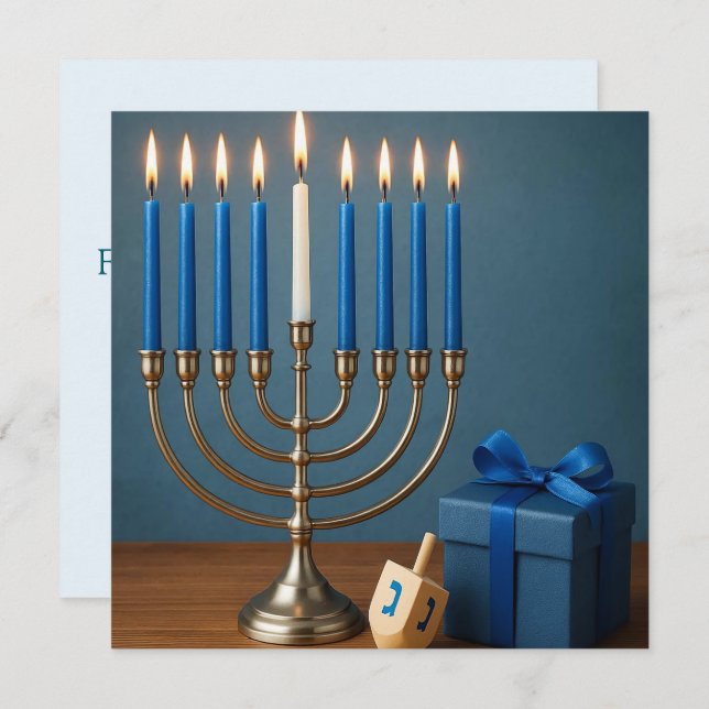 Invitación Festival of Lights and Joy (Anverso / Reverso)