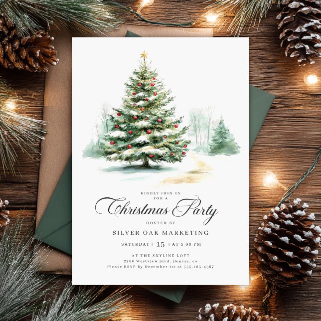 Invitación Festive Corporate Christmas Party (Subido por el creador)
