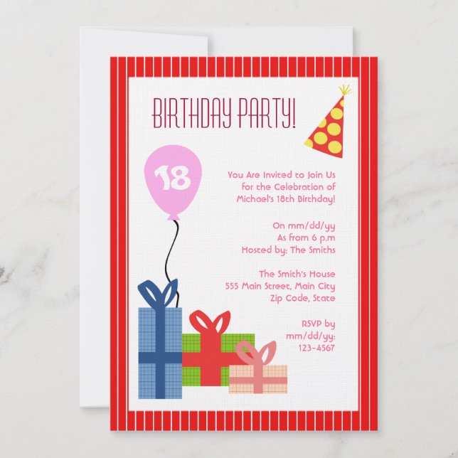 Invitación Festividad (Anverso)