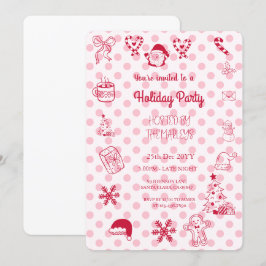 Invitación Festividad atraída por la mano