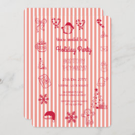 Invitación Festividad atraída por la mano