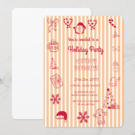 Invitación Festividad atraída por la mano