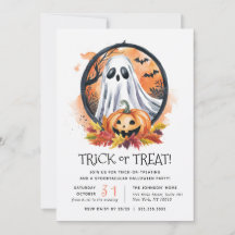 Festividad de calabaza fantasma o fiesta de Hallow