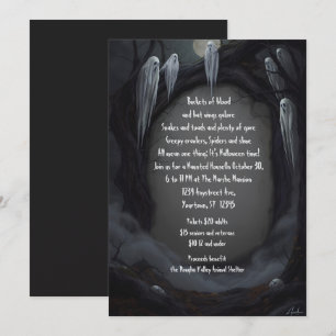 Invitación Festividad de Halloween