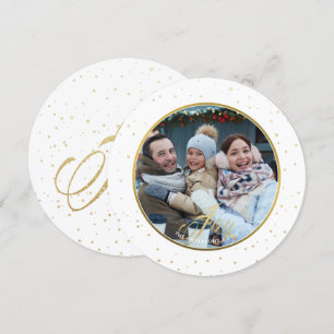 Invitación Festividad de la familia de la Alegría Blanca y Or