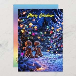 Invitación Festividad de los hombres de jengibre