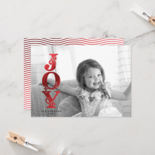 Invitación Festividad de los Navidades de JOY, mal fingidos