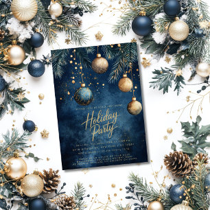 Invitación Festividad de los Navidades de la Marina Blue Gold