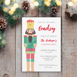 INVITACIÓN FESTIVIDAD DEL FIESTA DE NUTCRACKER CLÁSICO