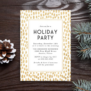 Invitación Festividad moderna Art Decó