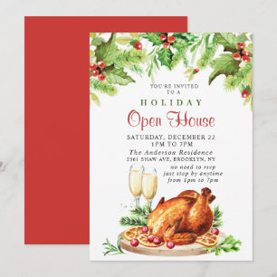 Invitación Festividad Navidades de Holly Berry en la Casa Abi