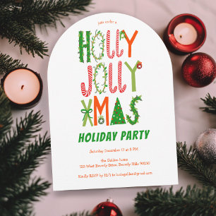 Invitación Festividad PERSONALIZADO de los Navidades de la ma